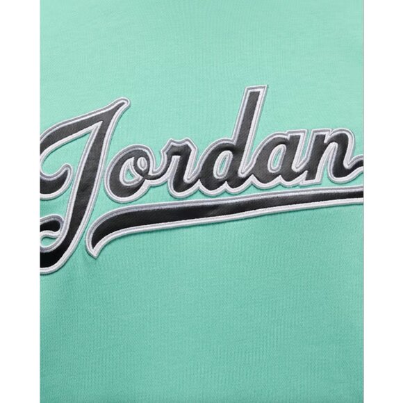 Jordan Flight MVP Men's Fleece Pullover Hoodie Green Large - Picture 11 of 11